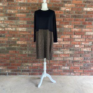 J.Jill long sleeve minidress XL